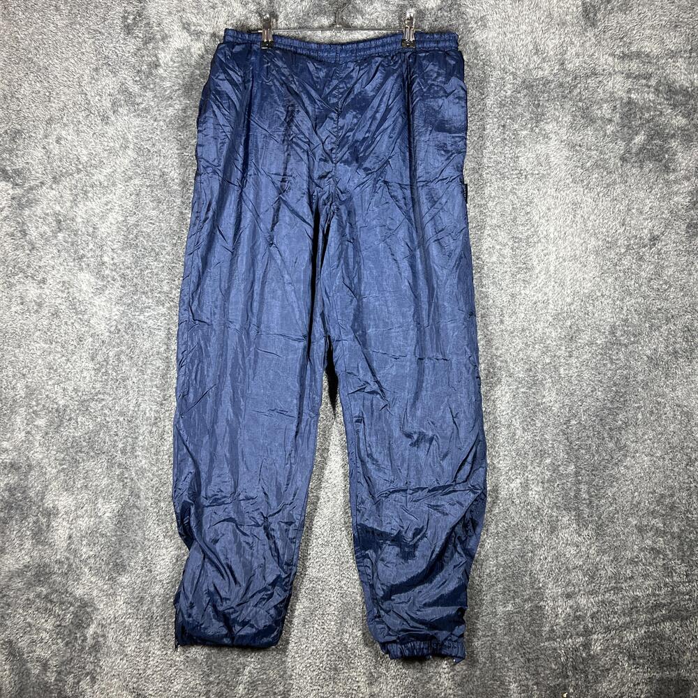 Givenchy Pants Mens Medium Blue Windbreaker Relaxed Elastic Waist Lightweight